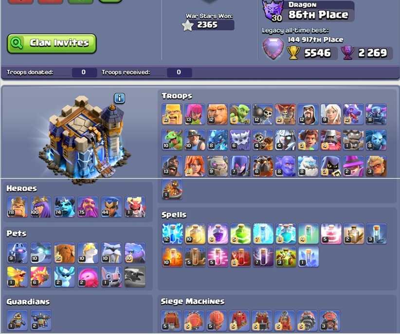 🔰Tangga2🔰TH 18||EXP 229||Kahraman 78★100★74★75★44★1🔥Güzel BASE