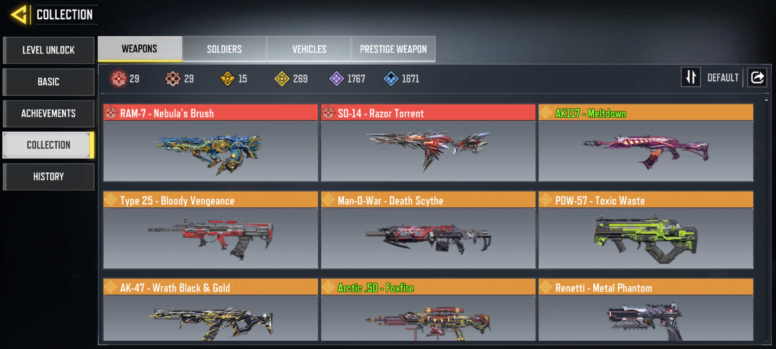 34 mythic all maxed - 350 legendary - only linked Activision - region Europe