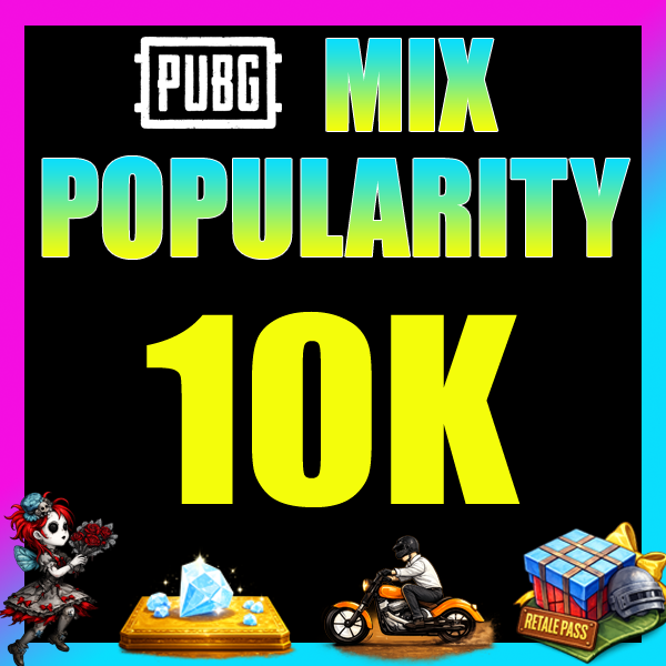 (MIX POPULARITY — 10K) — JUST IN GAME ID NEEDED
