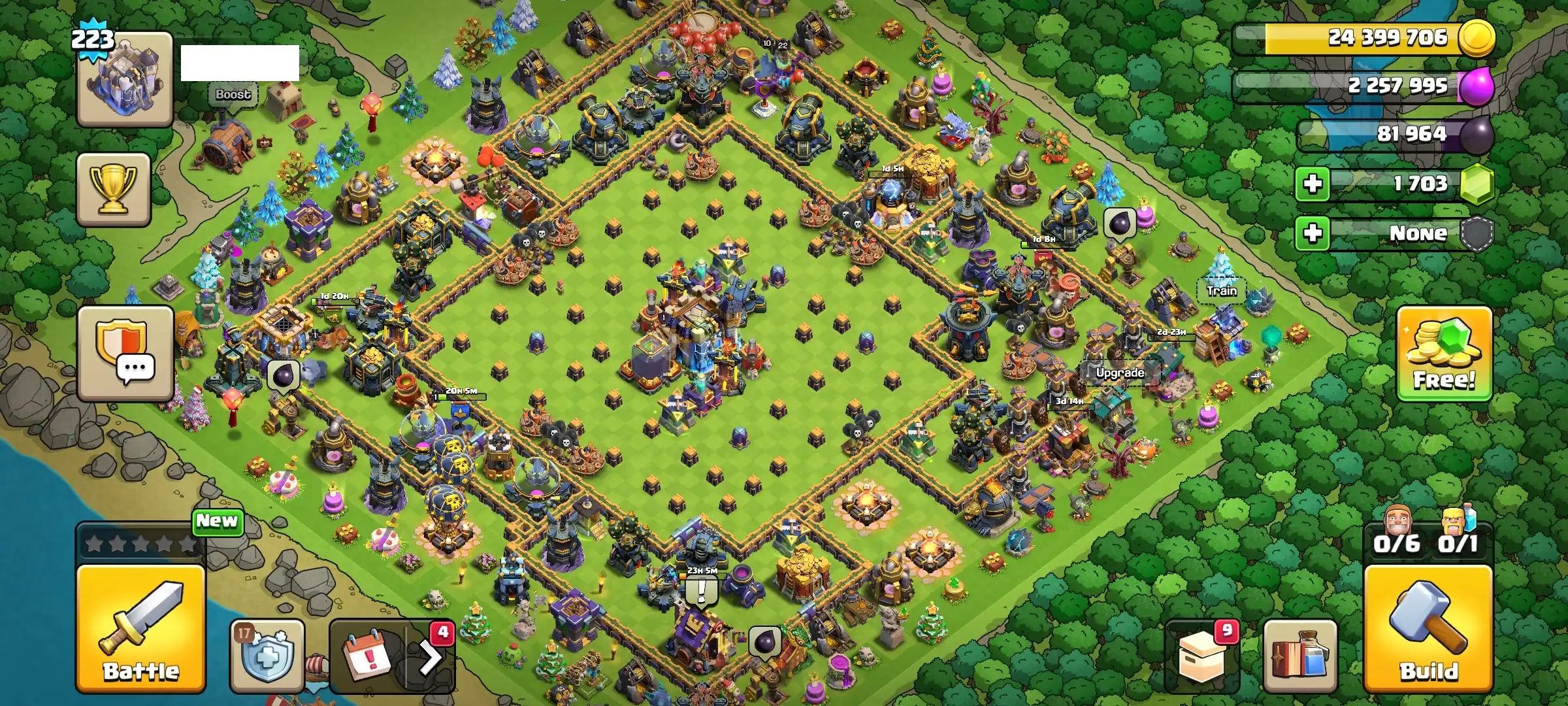 🔰usB13🔰TH18✦EXP 223⚔️EROI 57•61•44•22•20•3=Cambio nome pronto