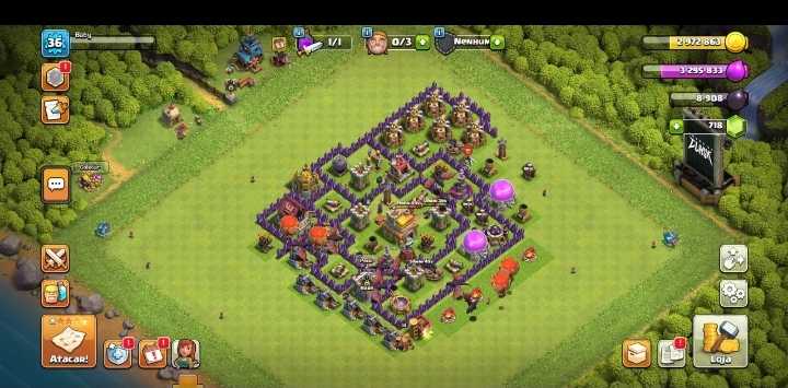 Clash of Clans-Conturi Clash of Clans-Un cont-Acces total TH 7