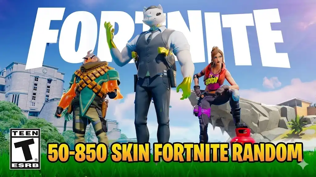 ⭐️ 50-850 स्किन Fortnite रैंडम अकाउंट | वारंटी