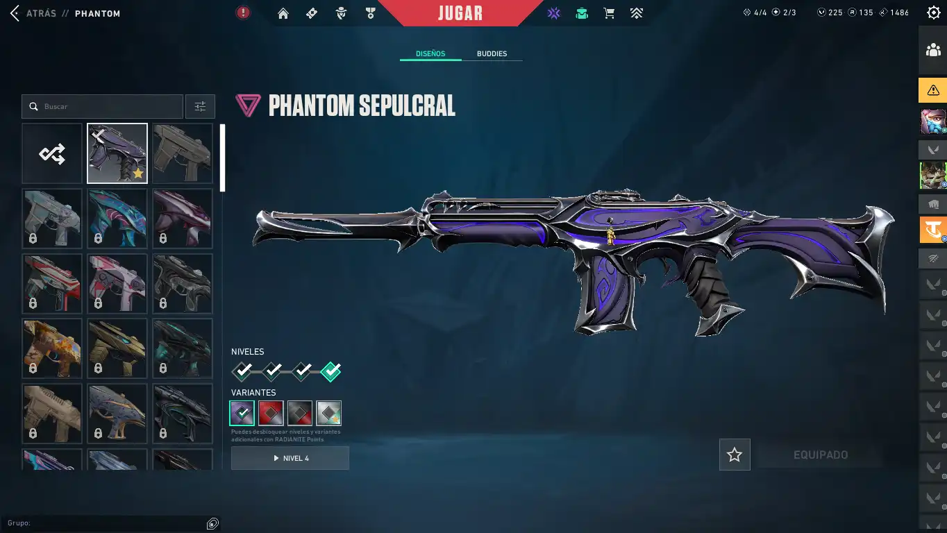 LATAM 3 Skins Waarde: 4250 VP Elderflame Vandal Ranked Klaar 74 Level Directe Levering Volledige Toegang