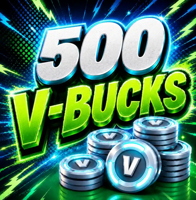 500 V-Bucks | Mode Cadeau | Choisissez votre cosmétique