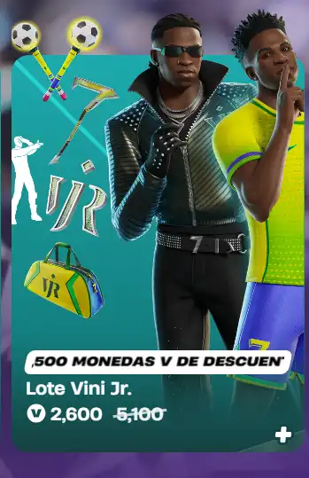 Vini JR. প্যাক | 2,600 V-Bucks
