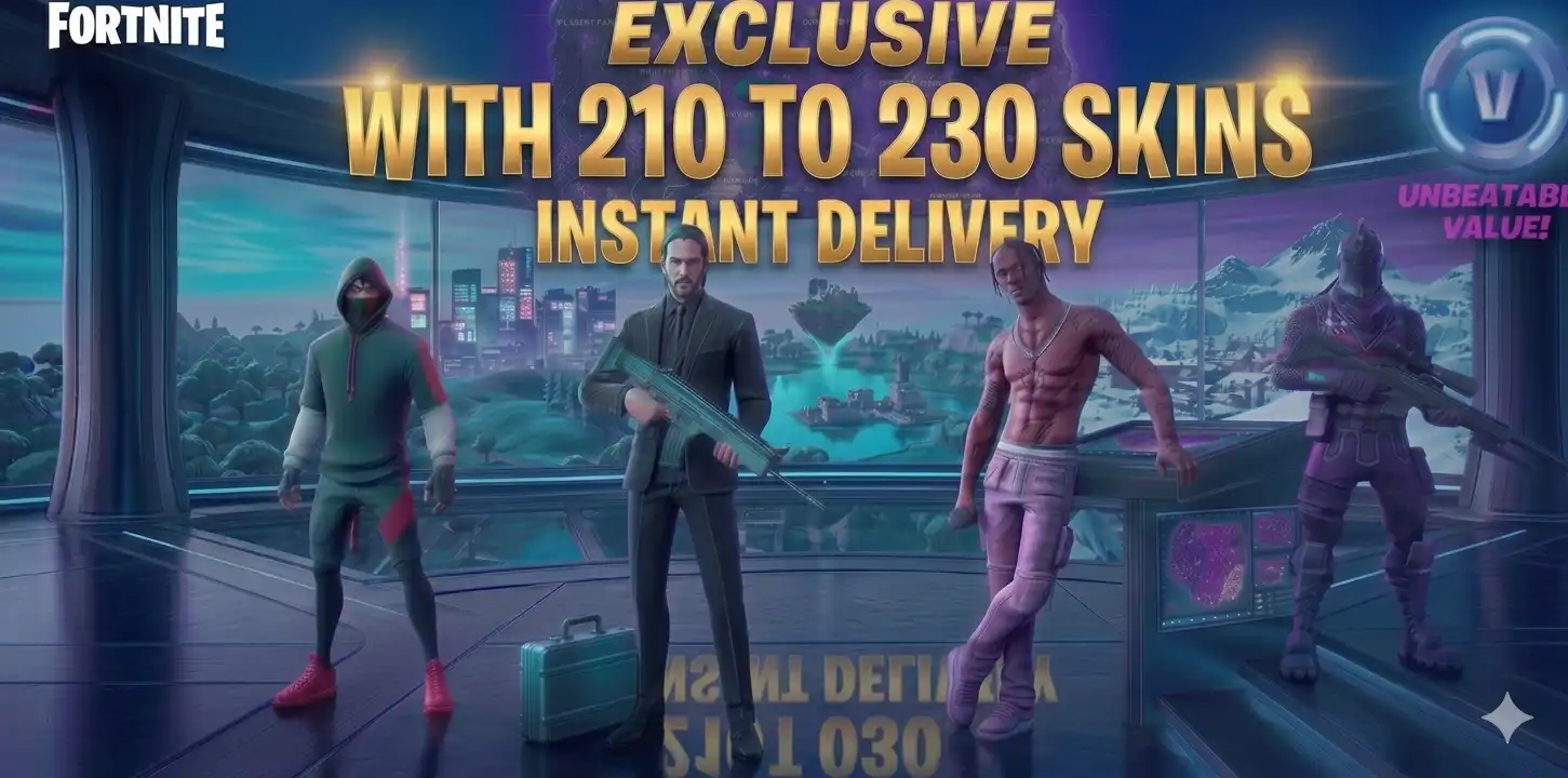 [PC/PSN/Xbox] SOFORTIGER ZUGRIFF 210-230 Skins sauberer Spind