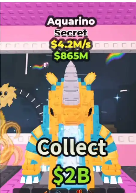 Aquarino | SECRET | Steal a Brainrot Roblox | Consegna veloce