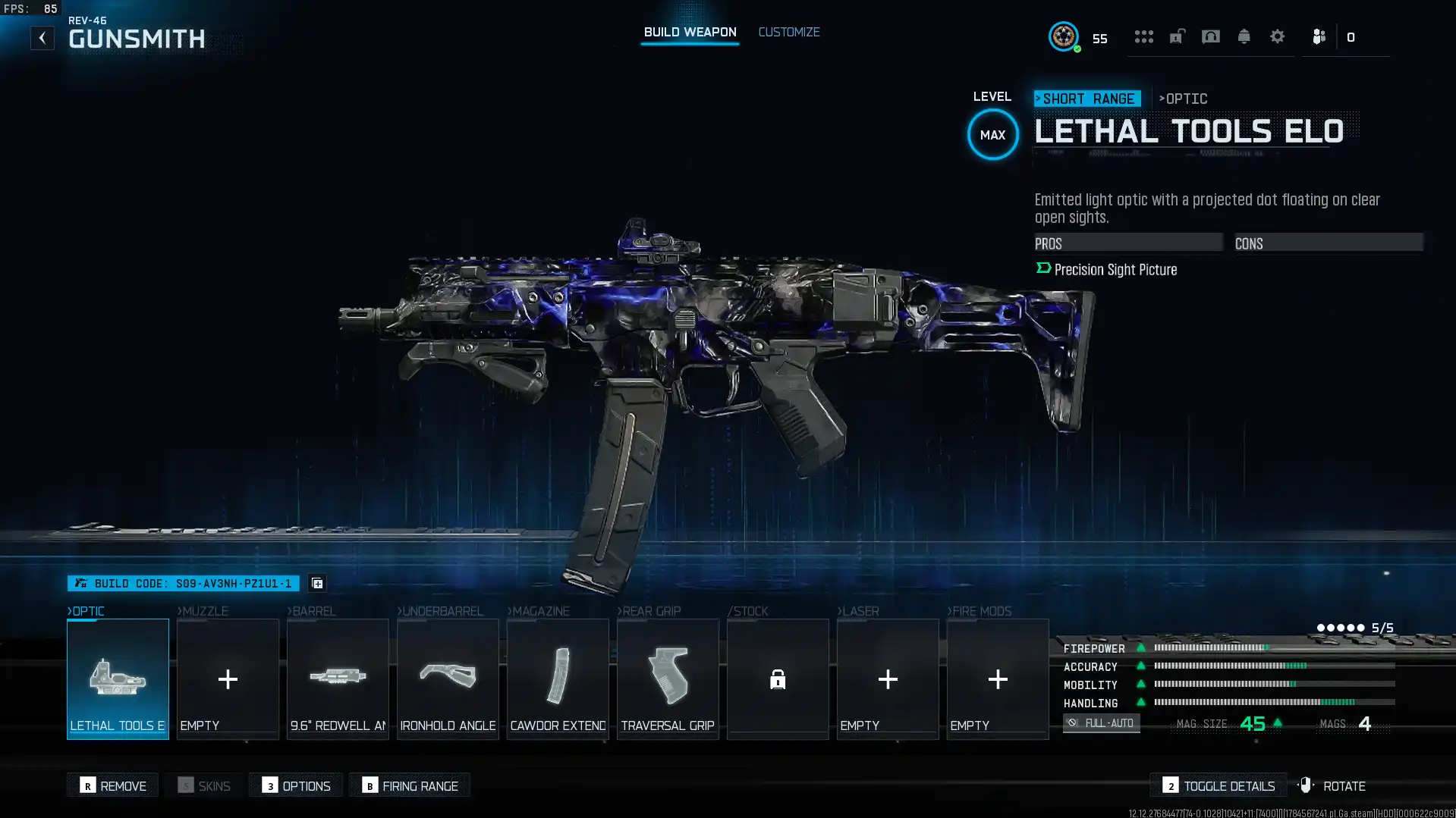 Black Ops 7 ⭐55. szint 🇺🇸 6 fegyver max🔥VX Compact, Carbon, Rev46, Vst, Mk35, Kogot Maximalizált 🇺🇸 PC/Xbox/PSN💫 Teljes hozzáférés 🇺🇸 Azonnali szállítás 🔥