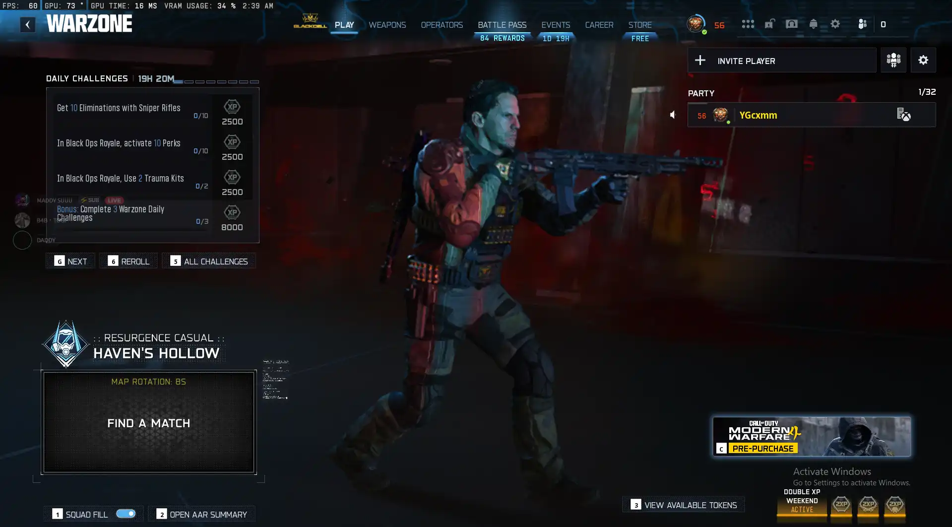 WARZONE 5 | BO7 🏆 | PRESTIGE MASTER ⚡ | 32 GUNS MAX 🔥 | 32X APOCALYPSE CAMOS | ⚡PRESTIGE 10 LEVEL 56 ⚡OTHER UNIVERSAL AND EVENT CAMOS ⚡ TOTAL 500+