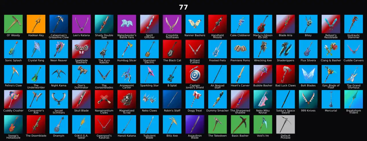 PC, PSN, XBOX 69 skin FA - Chun-Li, Juice WRLD, Leonardo, Doom, Aang, Cavaliere Conquistatore, Gia, Black Cat, Catwoman Zero RK2237