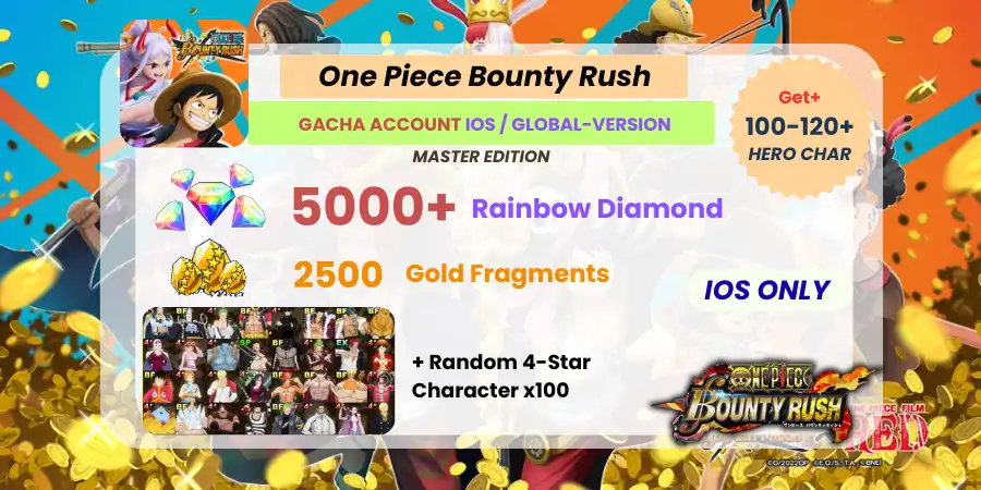 [Global ios] Account 4Stars Char x100 + Diamonds 5000 + Fragments 2500+ | Master Edition