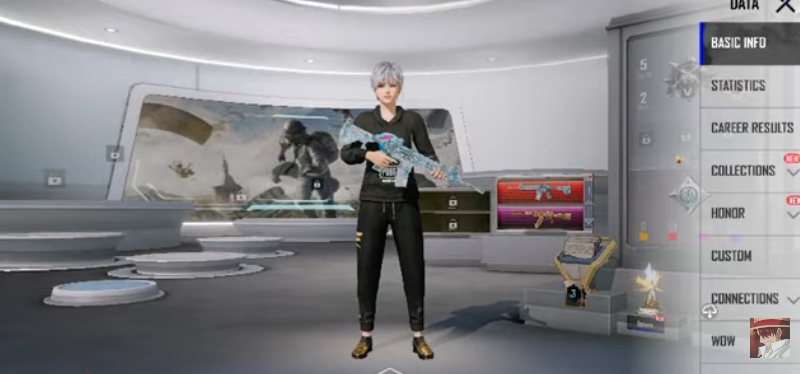 PUBG MOBILE Account: Glacier MAX (Livello 7) + AKM Cold Breaker Livello 4 (Messaggio di uccisione) + molto ALTRO