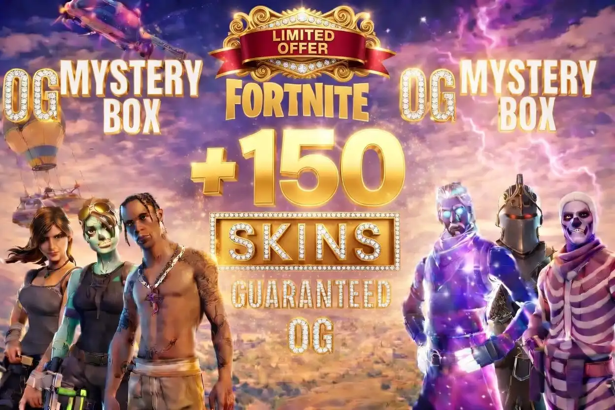⚡150-600 OG STACKED SKINS মিস্ট্রি বক্স ⚡ ✅ এগুলোর মধ্যে অন্তত ১টি পাওয়া নিশ্চিত | Wild Cat | Galaxy | OG STW | Ikonik | Black Knight | Travis Scott | OG Calamity|