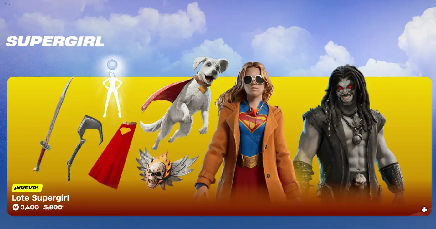 SuperGirl Bundle | 3,400 V-Bucks