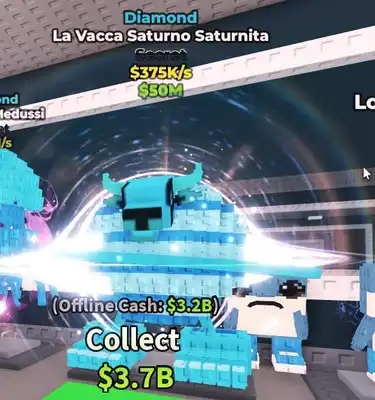 Diamond La Vacca Saturna Saturnita | SEGRETO | Steal a Brainrot Roblox | Consegna veloce