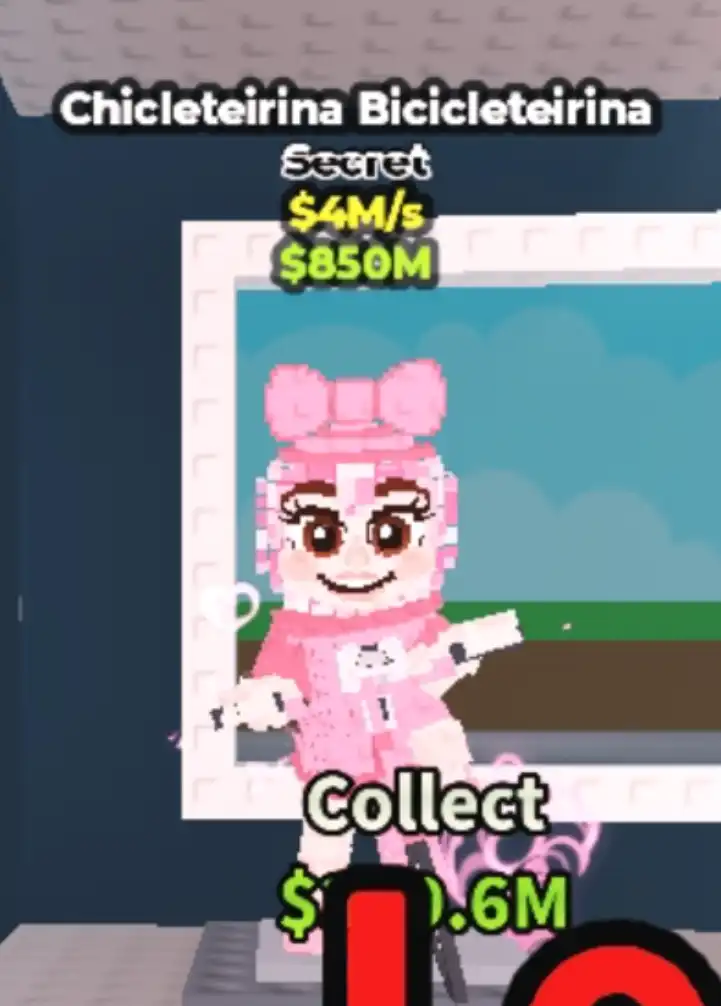 Chicleteirna Bicicleteirna | SECRET | Steal a Brainrot Roblox | Consegna veloce