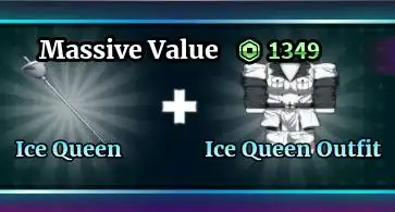Sailor Piece - Ice Queen + Costume Ice Queen【1349R】