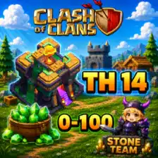 🛕TH14💎0-100 جواهر🔨4 بنائين