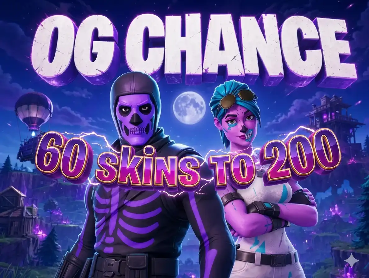 [PC/PSN/XBOX] Compte OG 60-200 skins garantis Travis Scott OG STW Black Knight Ikonik OG Ghoul Trooper