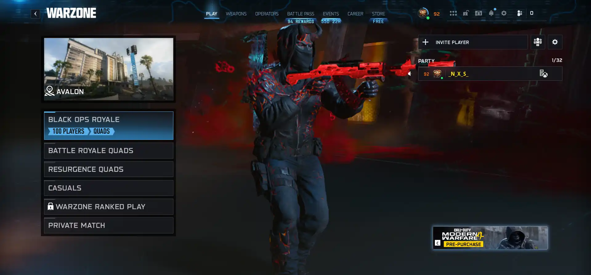 WZ5/BO7🔥PRESTIGE MASTER LEVEL 92 🔥DOUBLE CAMO SINGULARITY + APOCALYPSE⭐34 Weapons Max⭐FULL ACCESS 💫PC/XBOX/PSN ✅ TOTAL 1000+ CAMOS🔥 Instant delivery