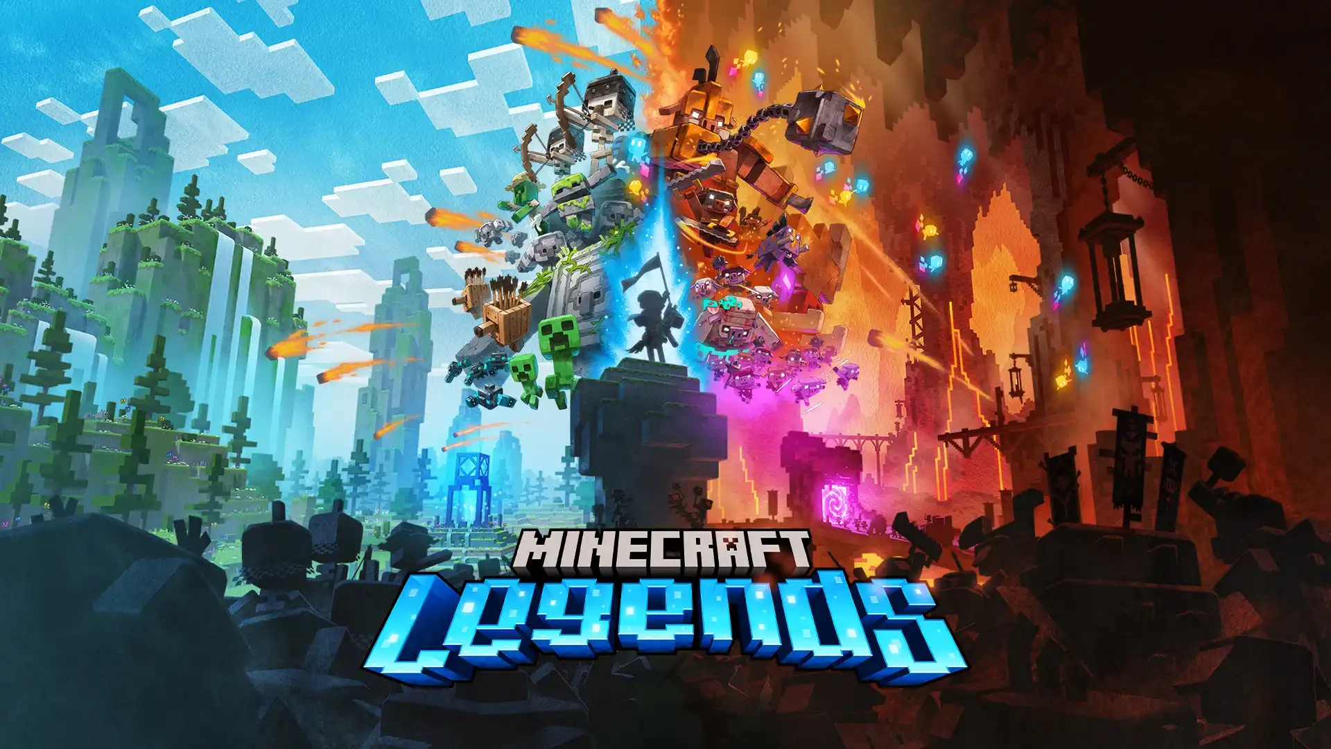 Minecraft Legends وصول كامل تسليم تلقائي