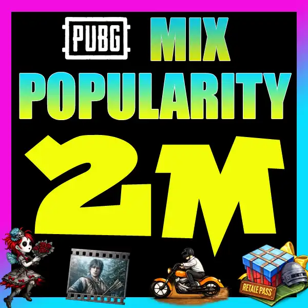 2M [ 2 MILHÕES ] MIX POPULARIDADE — (2000K) APENAS ID DO JOGO NECESSÁRIO🔥 ENTREGA RÁPIDA