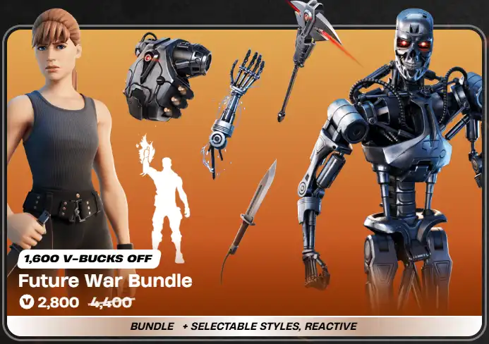 Future War Bundle | V-Bucks: 2800
