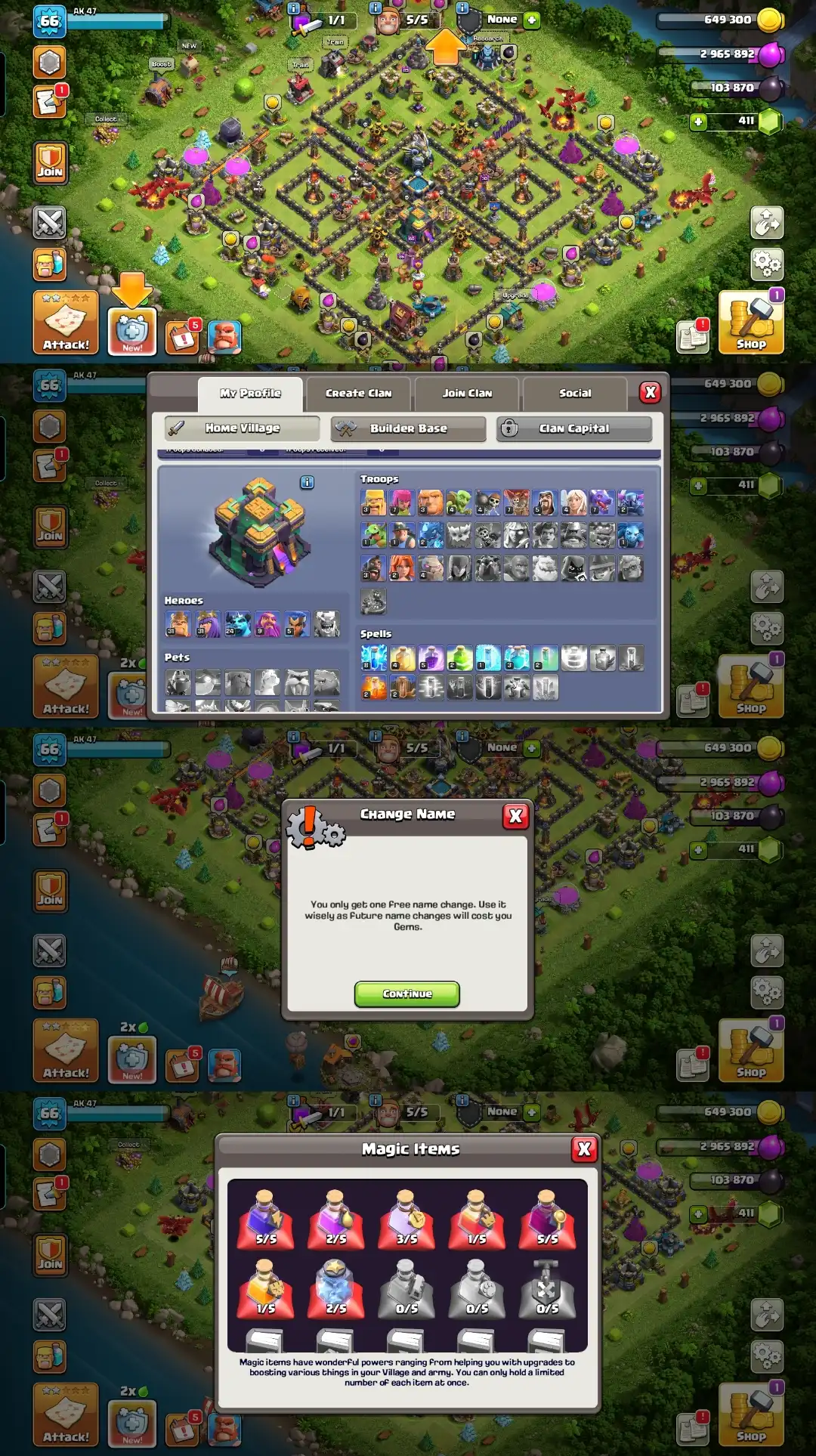 🔥 A19→TH14 ➤XP66 ➤BK31⎯AQ31⎯GW9⎯MP24⎯RC5 ➤Normal Equipment ➤Magic Items ➤NC AVL ➤💎 Link to Buyer Email 📧 ➤⚡Instant Delivery