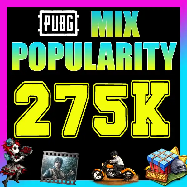 275K [275 000] VEGYES NÉPSZERŰSÉG — CSAK JÁTÉK AZONOSÍTÓ SZÜKSÉGES🔥 GYORS KÉZBESÍTÉS