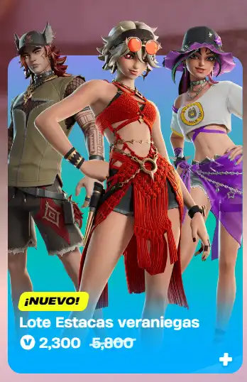 Lot Piquets d'Été | 2 300 V-Bucks