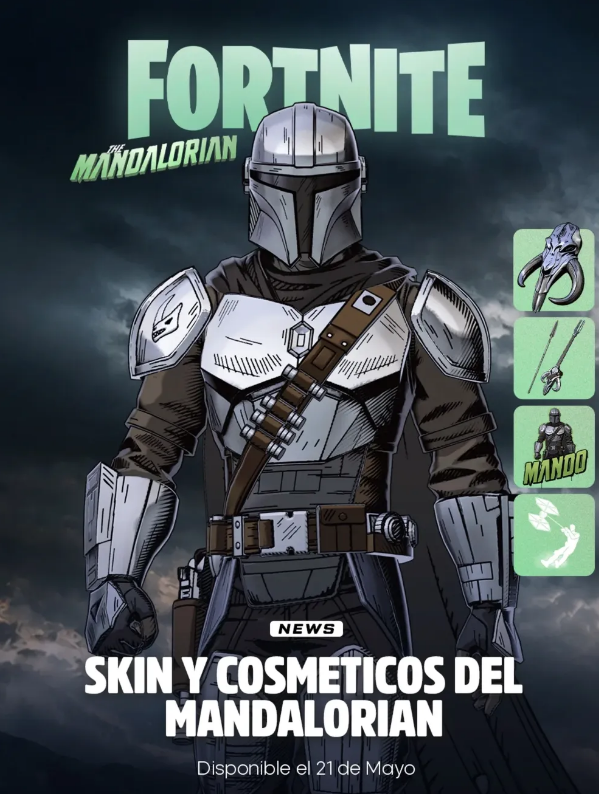 Pacote O Mandaloriano | 2.000 V-Bucks