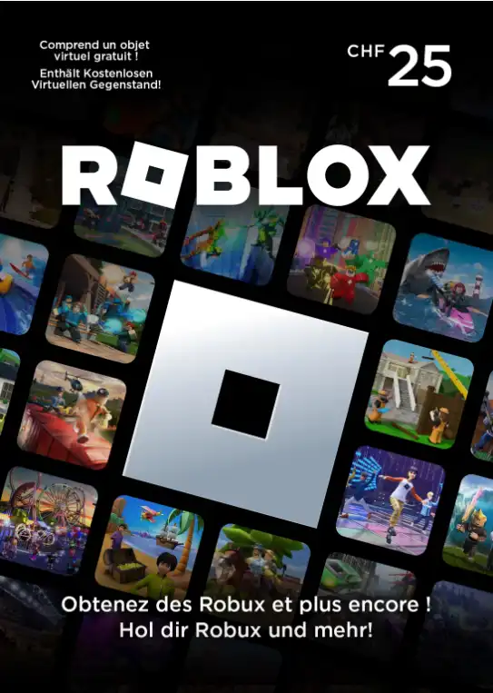 Roblox গ্লোবাল গিফট কার্ড ২৫ CHF