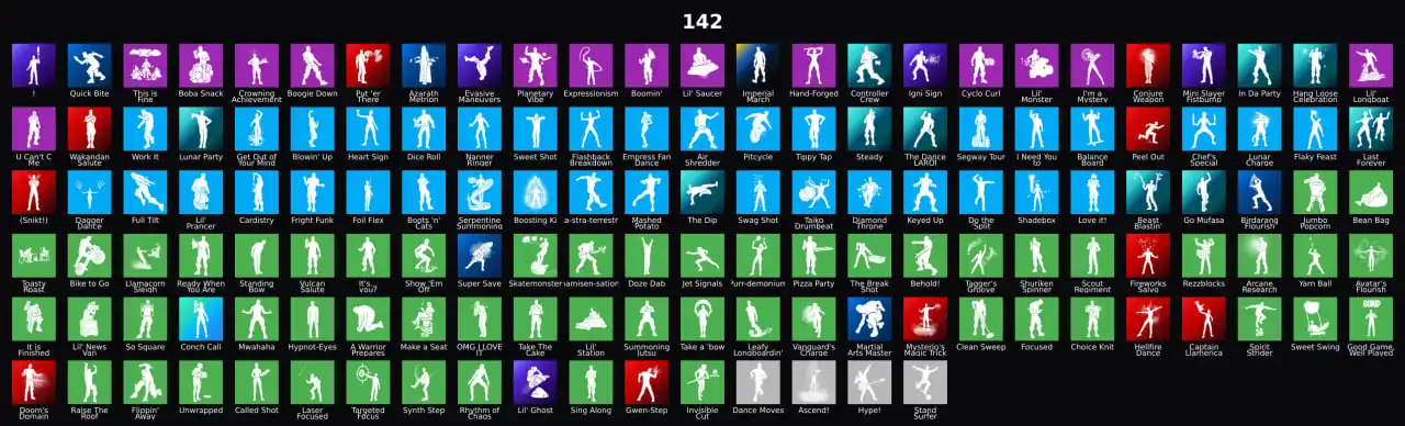 PC, PSN, XBOX 185 Skins FA - Mandalorian, Hunter, Sea Dominator, Groot, Wolverine, Korra, Mysterio, Kor, Cerberus, Storm, Lara Croft, Rebirth