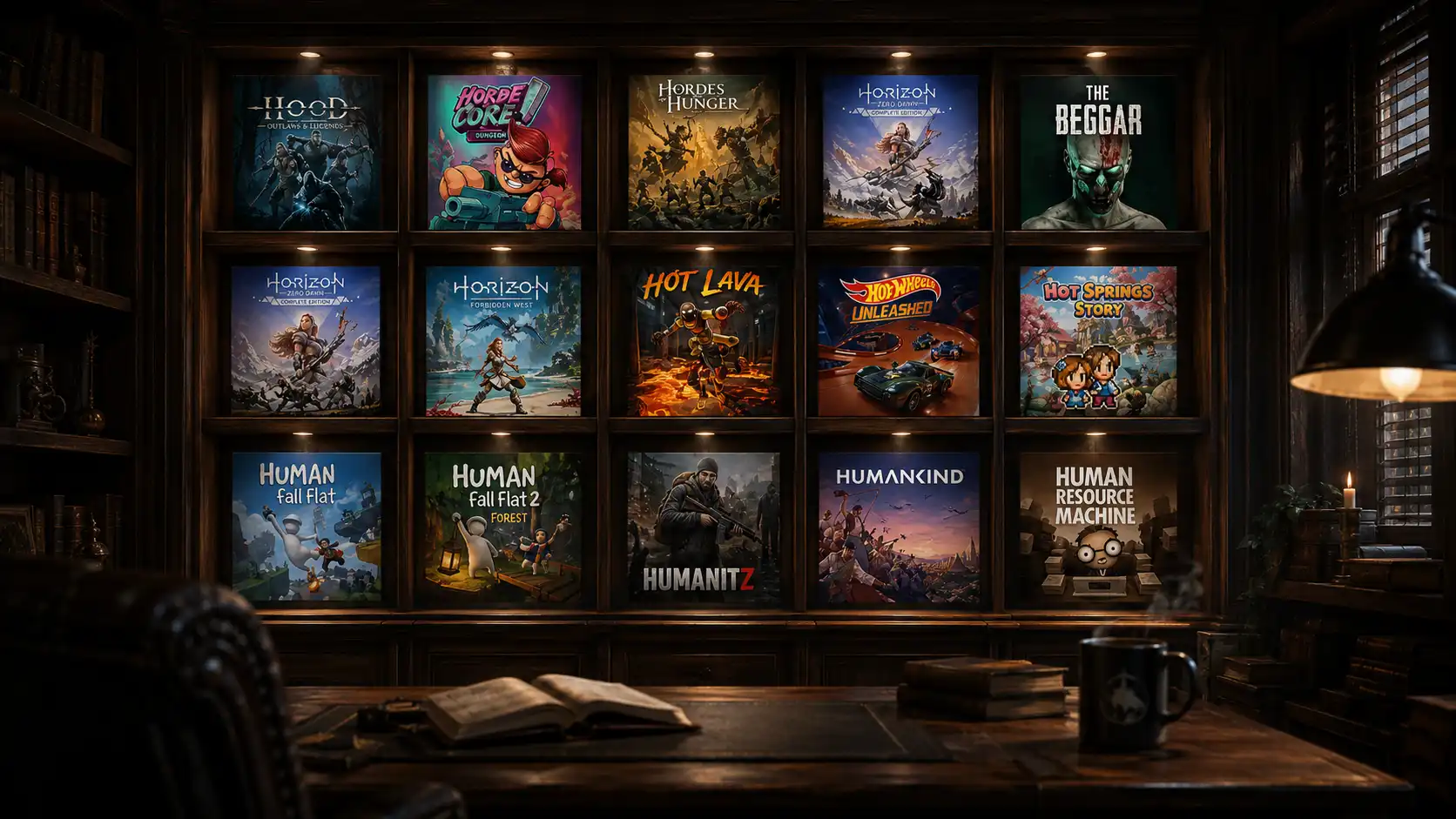 Forza Horizon + 2999 STEAM Cyberpunk 2077, Red Dead Redemption 2, Série Assassin’s Creed, God of War, COD, GTA V, Elden Ring