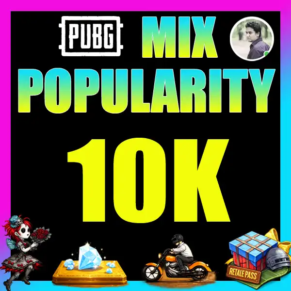 (MIX POPULARITÉ — 10K) — ID DU JEU UNIQUEMENT NÉCESSAIRE