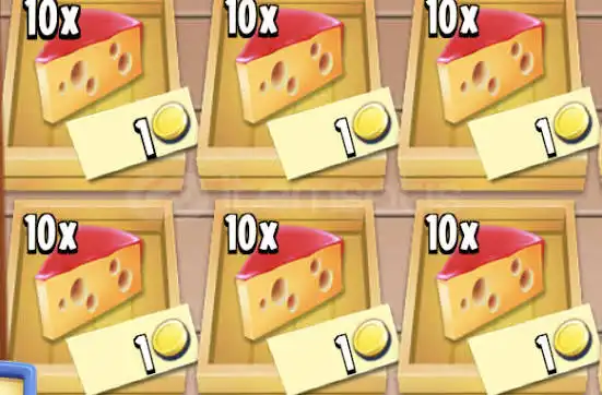 1000個Hay Day牛奶起司