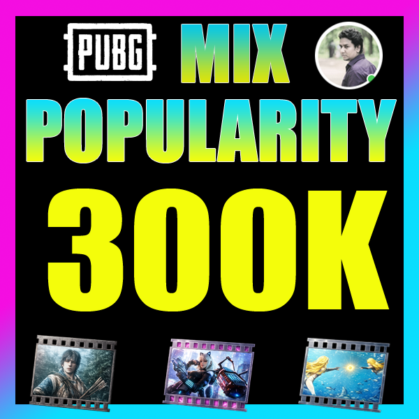 (MIX POPULARIDAD — 300K) — SOLO SE NECESITA ID DEL JUEGO