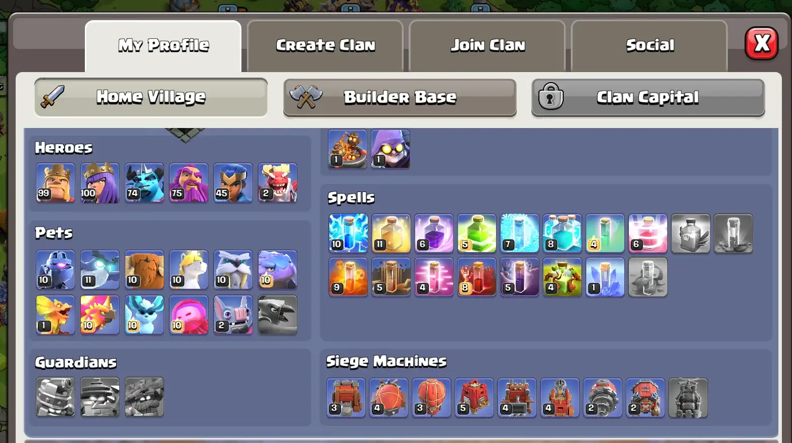 🔰JERRY01🔰TH17✦EXP 235⚔️HERO 99•100•74•75•45•3