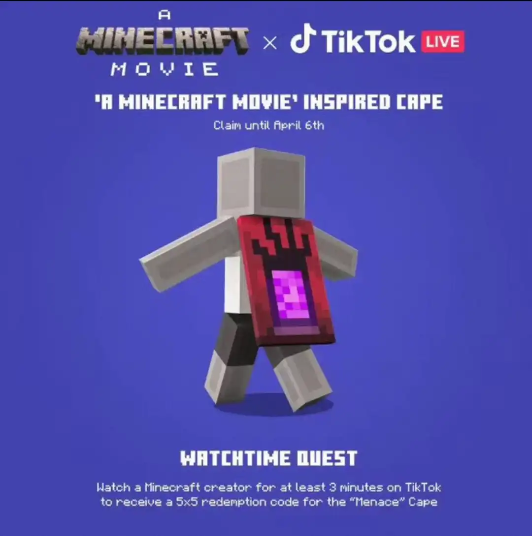 Minecraft - Capa de la Amenaza *CÓDIGO* (Java y Bedrock) - Global
