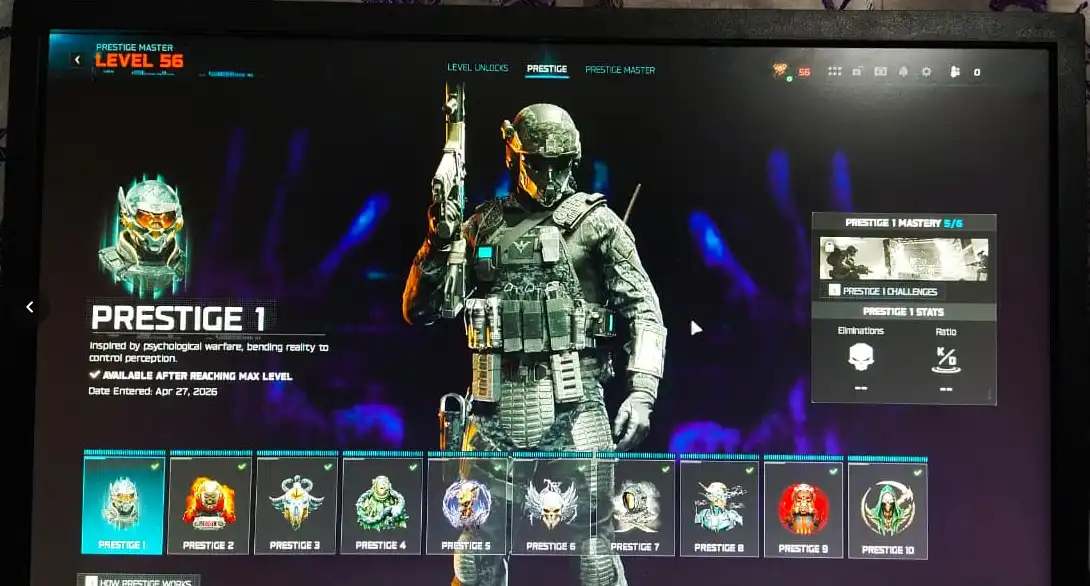 BLACK OPS 7 / WARZONE | مستوى ماستر برستيج 56 | 30 سلاح ماكس | جميع SMGs ماكس | جميع ARs ماكس | جميع الشوتجن ماكس