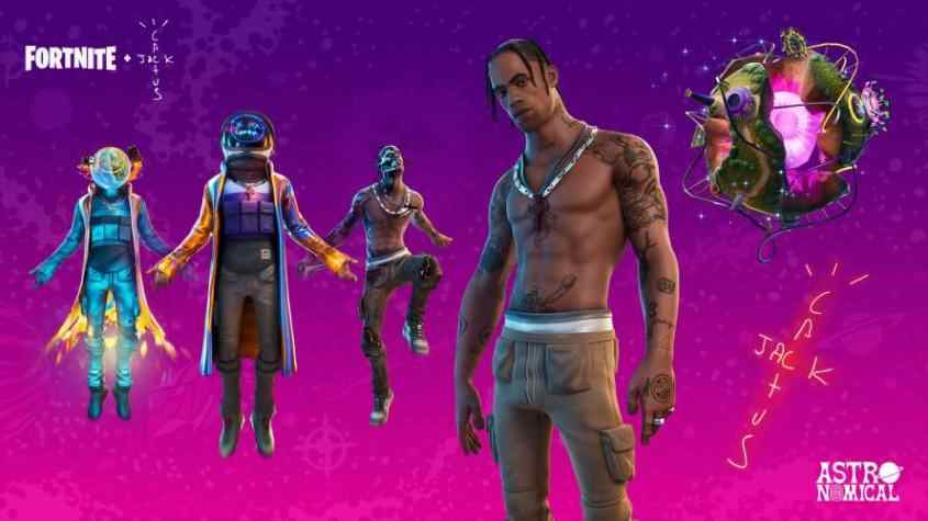 Fortnite Account — Travis Scott Skin — 100–250 Skins — Full Email Access — Instant Delivery