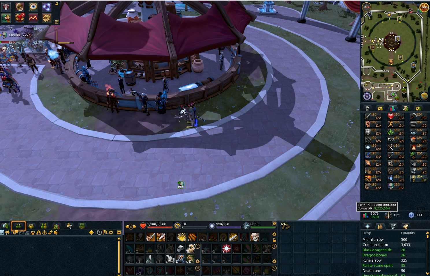 max xp, ex trim, titoli rari, 3510 livello totale, 441 Qp, ACCOUNT PRINCIPALE ACCESSO COMPLETO