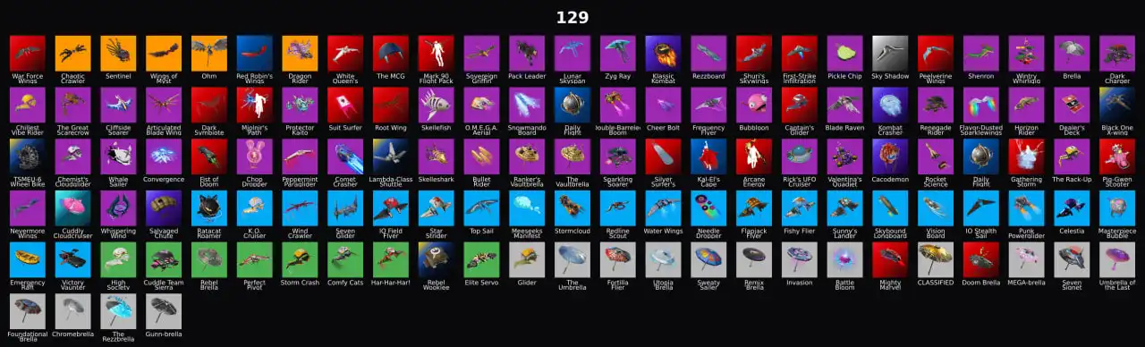 PC, PSN, XBOX 197 Skin FA - DARTH VADER, GALAXY SCOUT, LEELA, MIYAKO, BENDER, TONY STARK, SABRINA CARPEENTER, GOKU BLACK, MORTY, DALI RK2